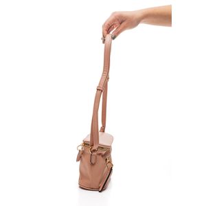 Bolsa Semax Transversal Feminina Alice Palucci Napa 2214 Rosa