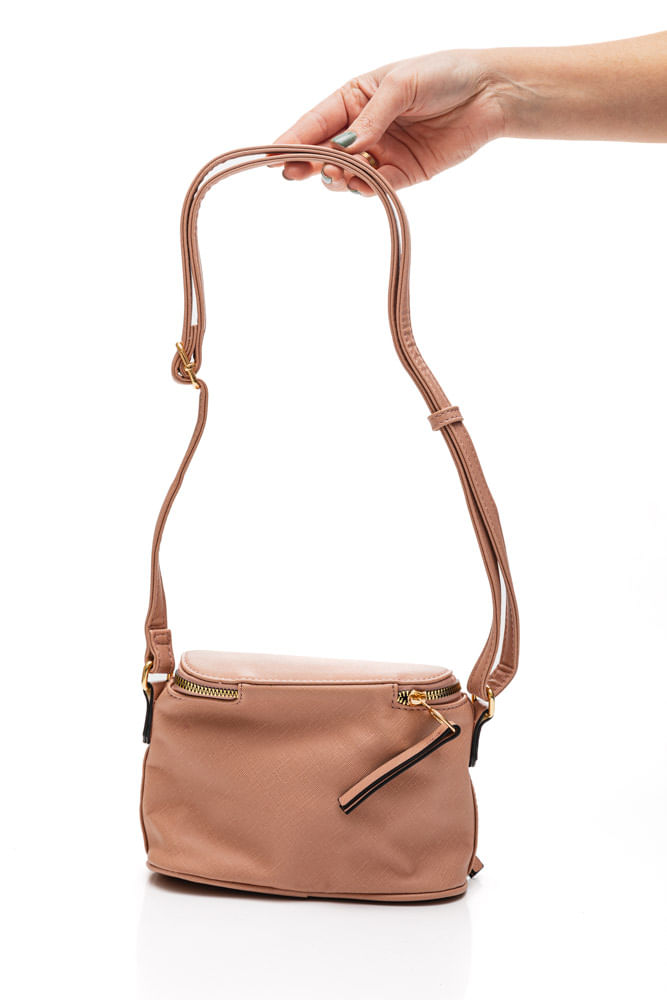 Bolsa Semax Transversal Feminina Alice Palucci Napa 2214 Rosa