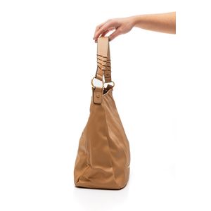 Bolsa Semax Tote Grande Feminina Alice Palucci Al236 Bege