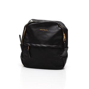 Bolsa Semax Mochila Feminina Alice Palucci Napa Al2564 Preto