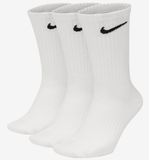 Kit-3-Meias-Nike-Everyday-Lightweight-Training-Crew-Sx7676-100-Branco