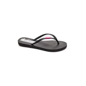 Chinelo De Dedo Coca Cola Feminino Logo Relevo Cc4390 Preto