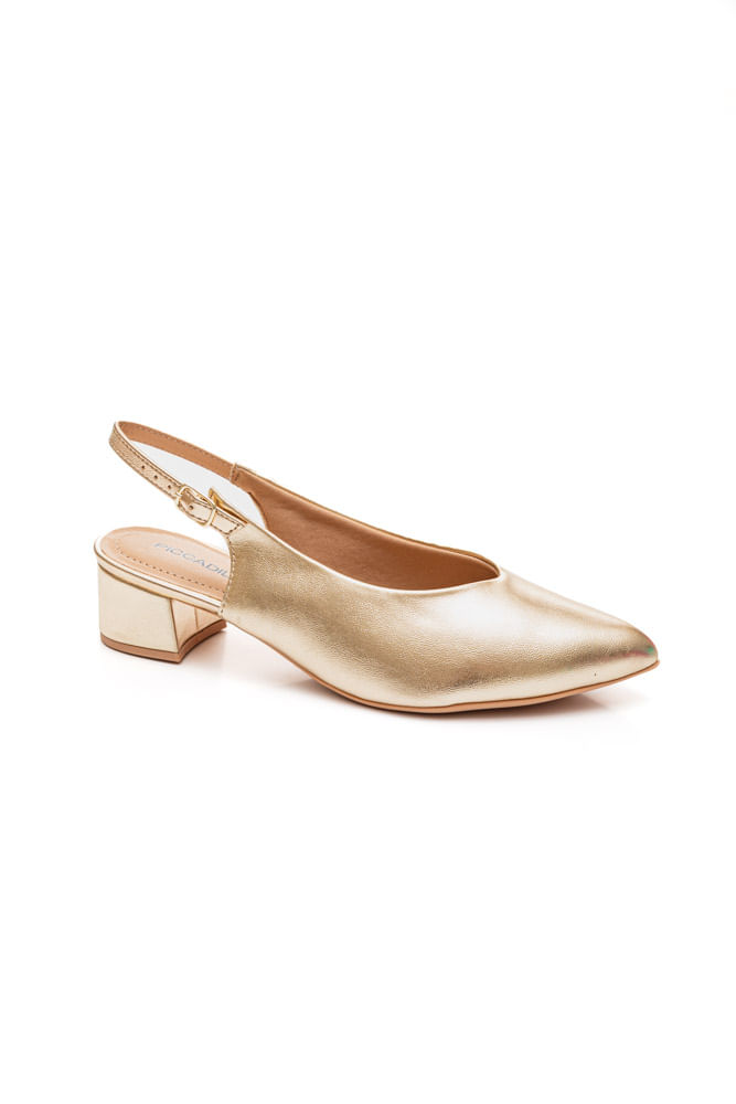 Piccadilly Chanel De Bico Sapato Sapato Piccadilly Slingback - Main Image