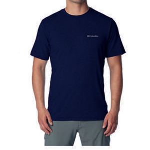 Camiseta Columbia Básica Silk Masculina 321038 Azul