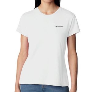 Camiseta Columbia Básica Silk Manga Curta Feminina 321073 Branco