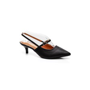Sapato Vizzano Scarpin Feminino Salto Baixo 1122.881 Preto