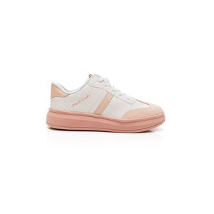 Tênis Pink Cats Jogging Juvenil Menina   V4641-3 Branco