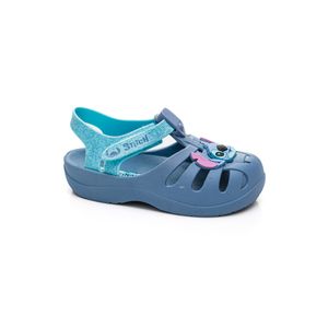 Sandália Grendene Babuche Infantil Menina Stitch 22303-Bf179 Azul