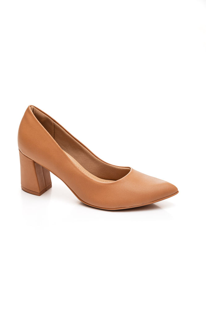Sapato-Piccadilly-Scarpin-Feminino-Salto-Medio-745135-Bege