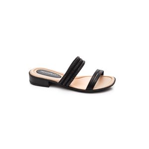 Tamanco Piccadilly Salto Baixo Feminino 590042 Preto