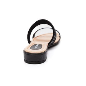 Tamanco Piccadilly Salto Baixo Feminino 590042 Preto