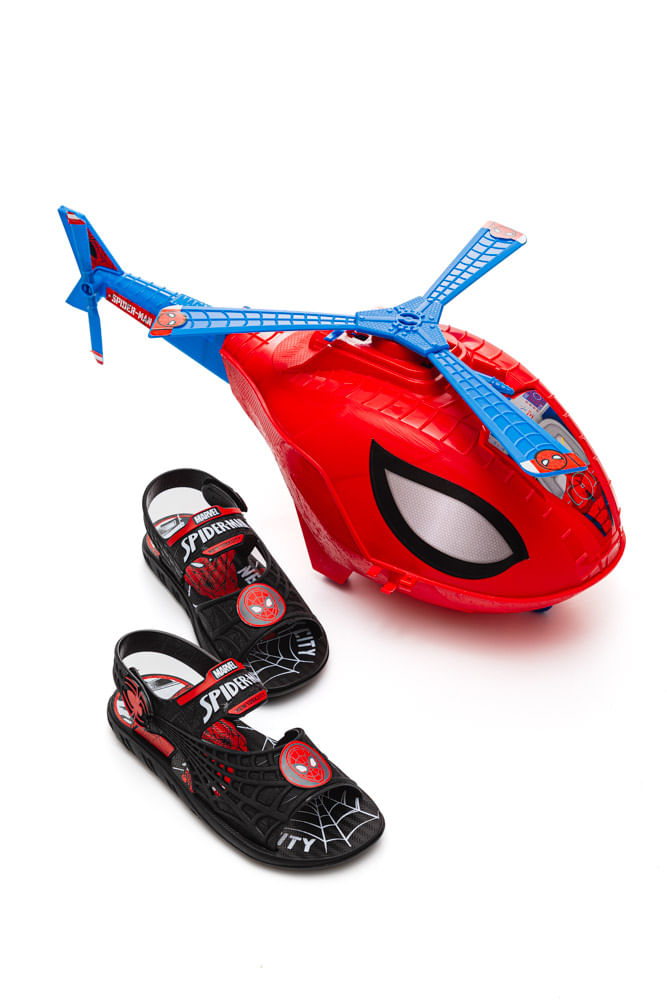Sandalia-Grendene-Infantil-Menino-Com-Acessorio-Homem-Aranha-23064-Bc764-Preto