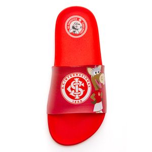 Chinelo Grendene Kids Slide Juvenil Menino Cavalinhos Do Fantástico Internacional 23187-Bi287 Vermelho
