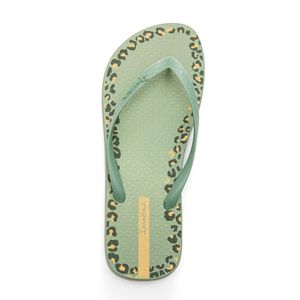 Chinelo Ipanema Day Feminino Onça 27321-Bg906 Verde