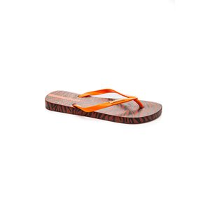 Chinelo Ipanema Animal Chic Feminino Listras 27217-Bf202 Marrom