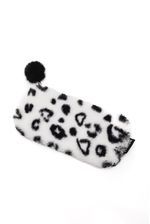 Estojo-Luxcel-Plush-Up-For-You-Pompom-Et55047up-Branco