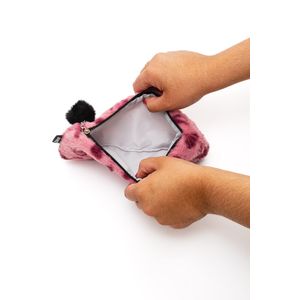 Estojo Luxcel Plush Up For You Pompom Et55047up Rosa