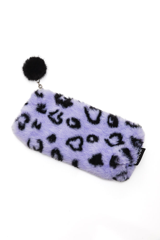 Estojo-Luxcel-Plush-Up-For-You-Pompom-Et55047up-Lilas