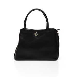 Bolsa Couribi Tote Feminina Em Couro Floater 2261 Preto