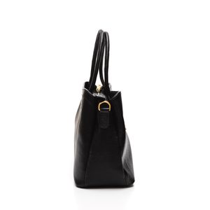 Bolsa Couribi Tote Feminina Em Couro Floater 2261 Preto