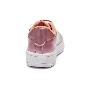 Tênis Via Vip Casual Juvenil Menina Borboleta Vv4507 Rosa