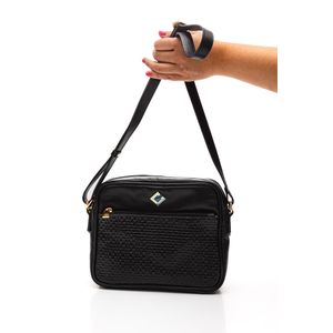 Bolsa Couribi  Crossbody Feminina  Couro 2226 Preto