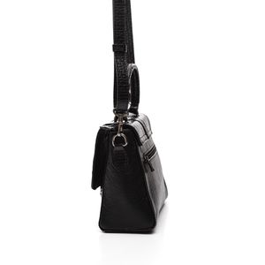 Bolsa Couribi  Crossbody Feminina  Couro 1906 Preto