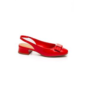 Sapato Bottero Chanel Feminino Couro 364003 Vermelho