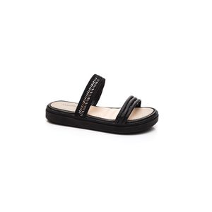 Chinelo Mississipi Casual Feminino Entrelaçado Mb711-06 Preto