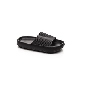 Chinelo Yvate Slide Infantil Menina Eva 2018new Preto