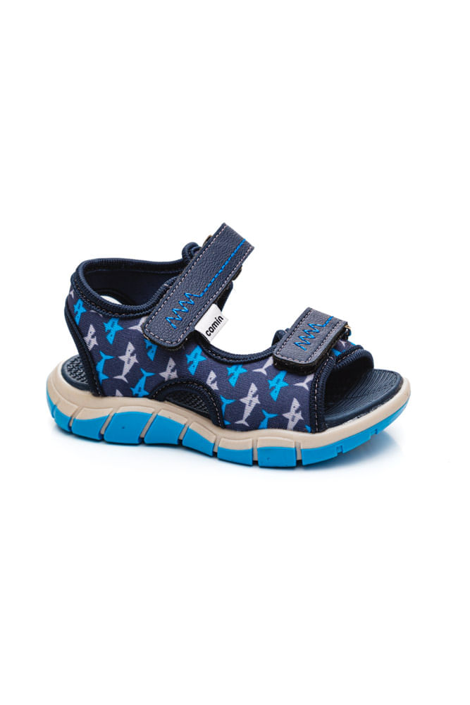 Sandalia-Papete-Camin-Infantil-Menino-Com-Tiras-Autocolantes-2878-801-Azul