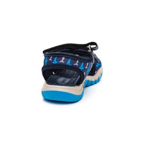 Sandália Papete Camin Infantil Menino Com Tiras Autocolantes 2878-801 Azul