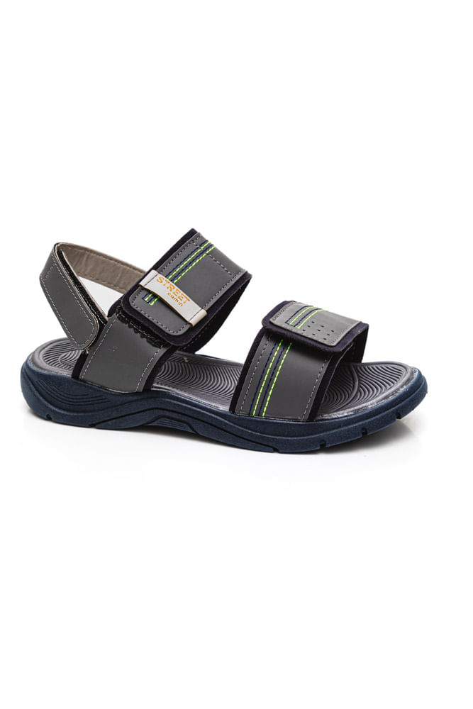 Sandalia-Papete-Camin-Infantil-Menino-Com-Tiras-Autocolantes-3986-904-Chumbo