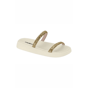 Chinelo Moleca Papete Feminino Slide 5507.100 Branco