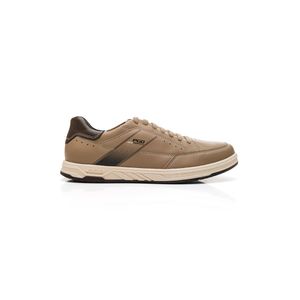 Sapatênis Pegada Pgd Masculino Em Microfibra Oliver 172002-04 Bege
