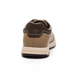 Sapatênis Pegada Pgd Masculino Em Microfibra Oliver 172002-04 Bege