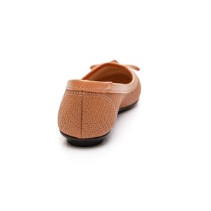 Sapatilha Moleca Casual Feminina Laço 5027.1423 Nude