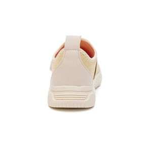 Tênis Novope Casual Infantil Menina Velcro 99001035 Ouro