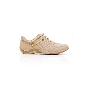 Tênis Kolosh Casual Feminino Cunho Em Gel C3661-03 Bege