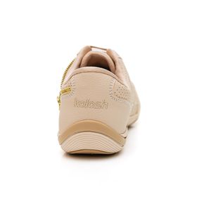 Tênis Kolosh Casual Feminino Cunho Em Gel C3661-03 Bege