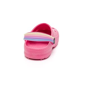 Sandália Lue Lua Babuche Infantil Menina Coração 143015-144 Pink