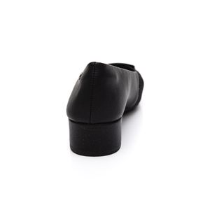 Sapato Campesí De Salto Baixo Feminino  Espuma Tech L9835-05 Preto