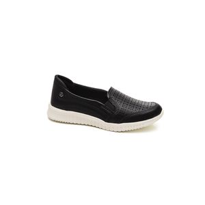 Tênis Kolosh Slip On Feminino Perfuros C4002-01 Preto