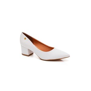 Sapato Vizzano Scarpin Feminino Favo 1220.315 Branco
