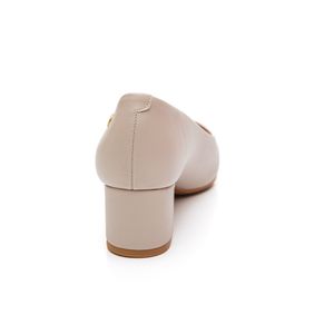 Sapato Vizzano Scarpin Feminino Salto Baixo 1220.315 Cinza