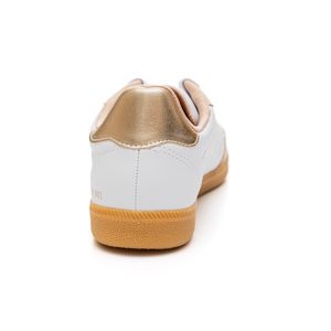 Tênis Ramarim Casual Feminino Snk Almond 2462201-06 Branco