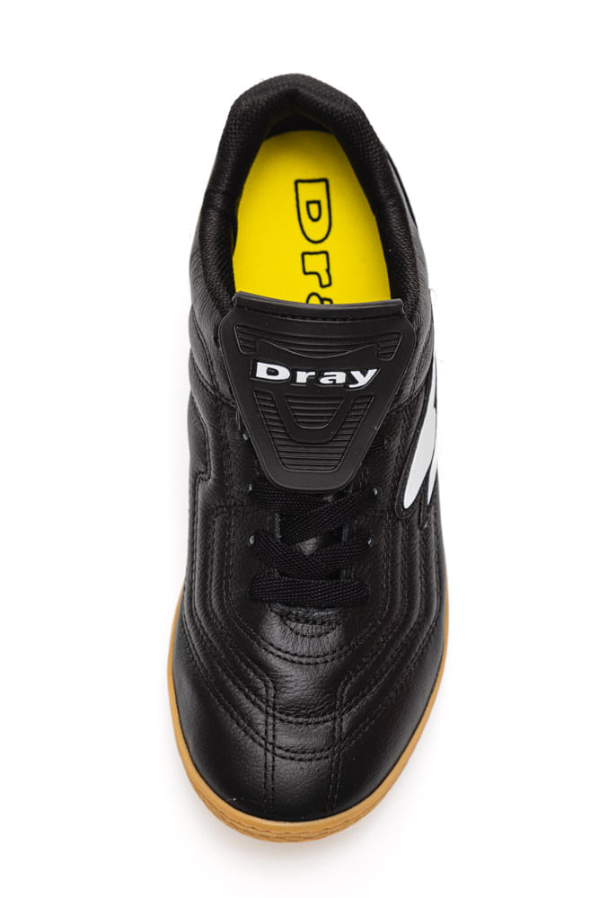 Chuteira-Dray-570-Futsal-Couro-Legitimo-Masculina-10.10-Preto