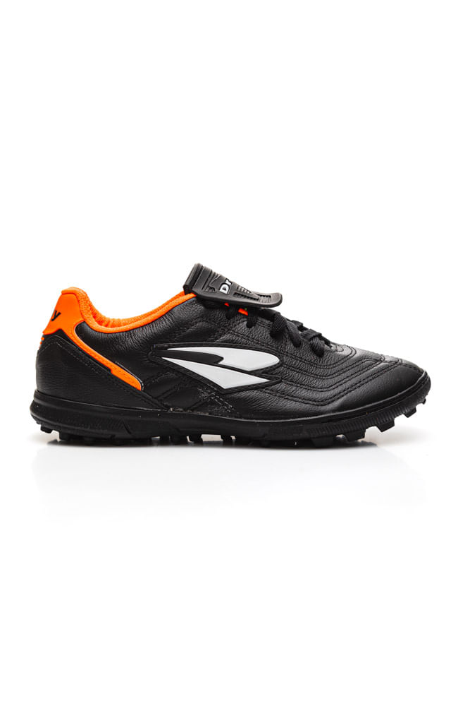 Chuteira Dray 570 Society Couro Masculina 10.22 Preto