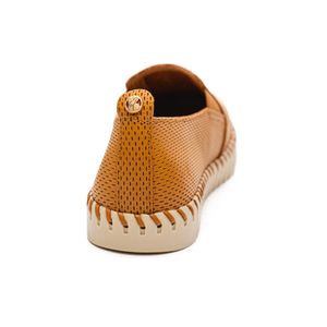 Tênis Bottero Couro Casual Feminino Twister 354326-61 Caramelo