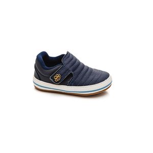 Tênis Klin Casual Infantil Menino Velcro 448203000 Marinho